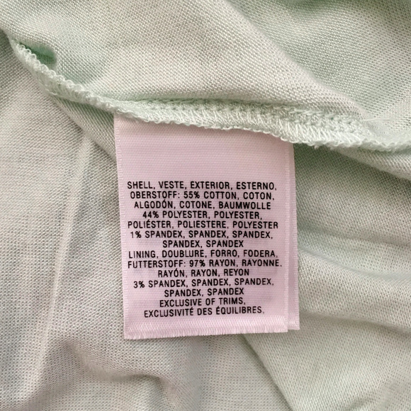 Anthropologie Crochet Dress XS Navy Mint - Picture 7 of 8